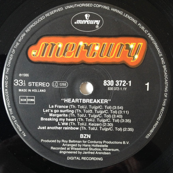 BZN – Heartbreaker (LP) 49878