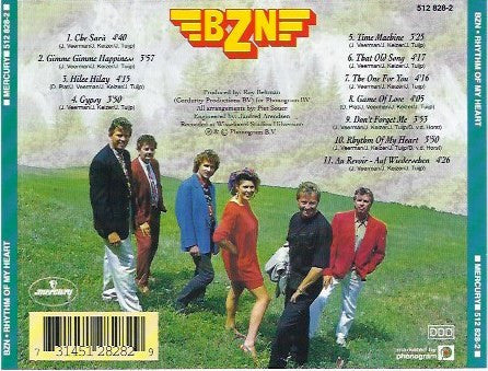 BZN - Rhythm Of My Heart (CD) Compact Disc Vinyl Goed / Hoes Goed