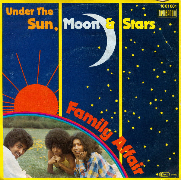 Family Affair - Under The Sun, Moon & Stars Vinyl Singles Vinyl Zeer Goed / Hoesje Goed "VINYLSINGLES.NL"
