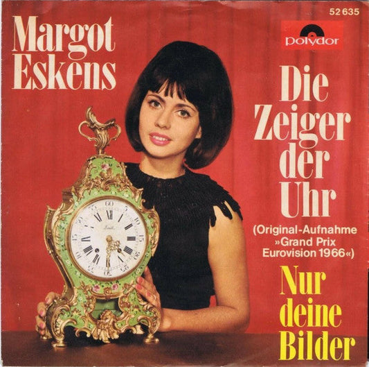 Margot Eskens - Die Zeiger Der Uhr 25744 Vinyl Singles Vinyl Goed / Hoes Goed