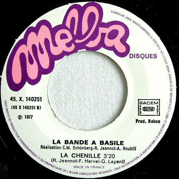La Bande A Basile - Chantez Français, Dansez Français 32847 Vinyl Singles Vinyl Goed / Hoes Goed