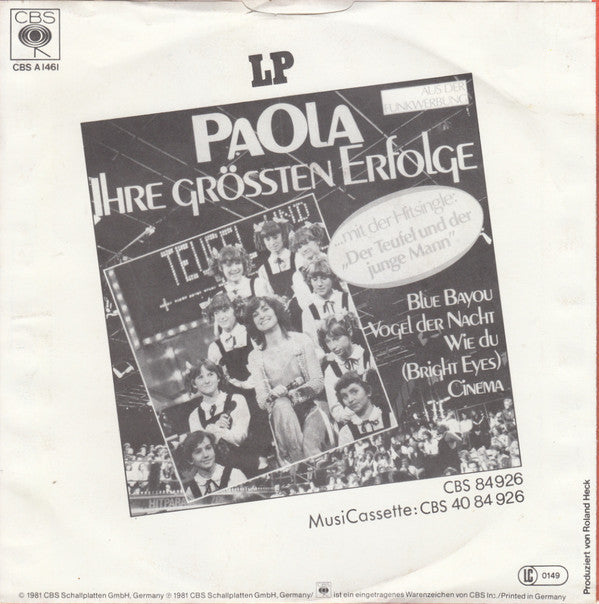 Paola - Liebe Ist Nicht Nur Ein Wort 34775 Vinyl Singles Vinyl Goed / Hoes Goed