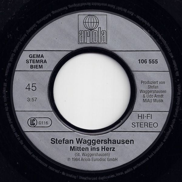 Stefan Waggershausen - Mitten Ins Herz 15037