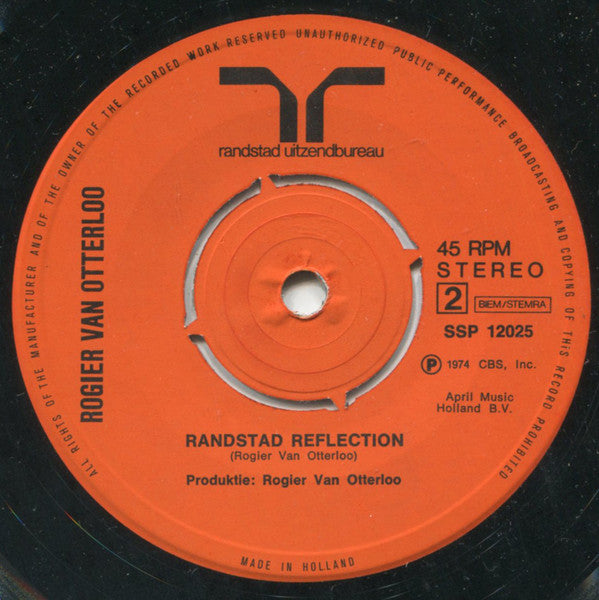 Rogier Van Otterloo - Let's Go To Randstad 30857