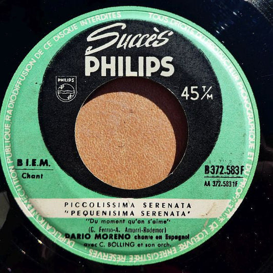 Dario Moreno - Chante En Espagnol 39770 Vinyl Singles Vinyl Goed / Hoes Goed