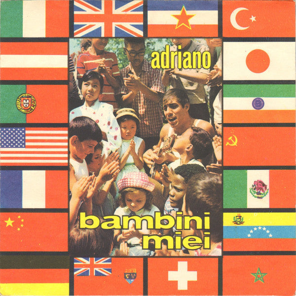 Adriano Celentano - Bambini Miei 22163 Vinyl Singles Vinyl Goed / Hoes Goed
