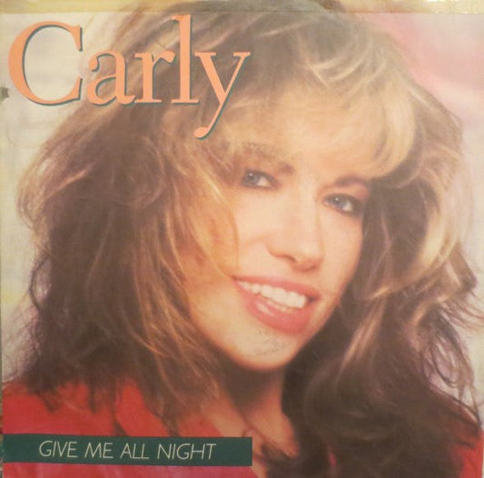 Carly Simon - Give Me All Night 35916 Vinyl Singles Vinyl Goed / Hoes Goed