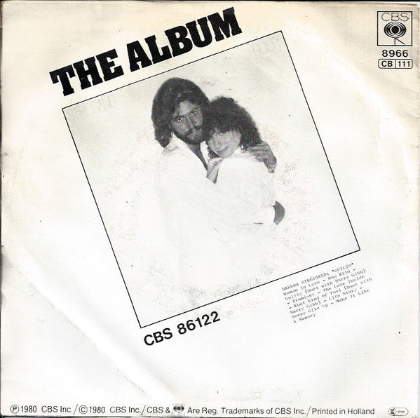 Barbra Streisand - Woman In Love 38794b Vinyl Singles Vinyl Goed / Hoes Redelijk