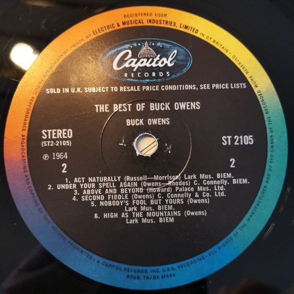 Buck Owens - The Best Of Buck Owens (LP) 41299