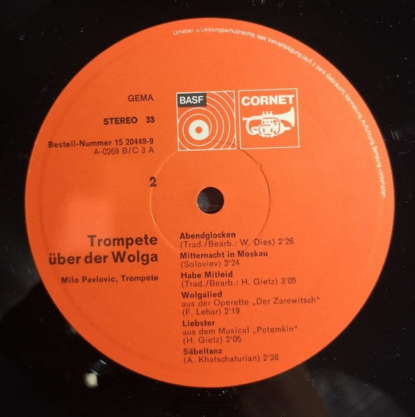 Milo Pavlovic – Trumpete über der Wolga (LP) 41633