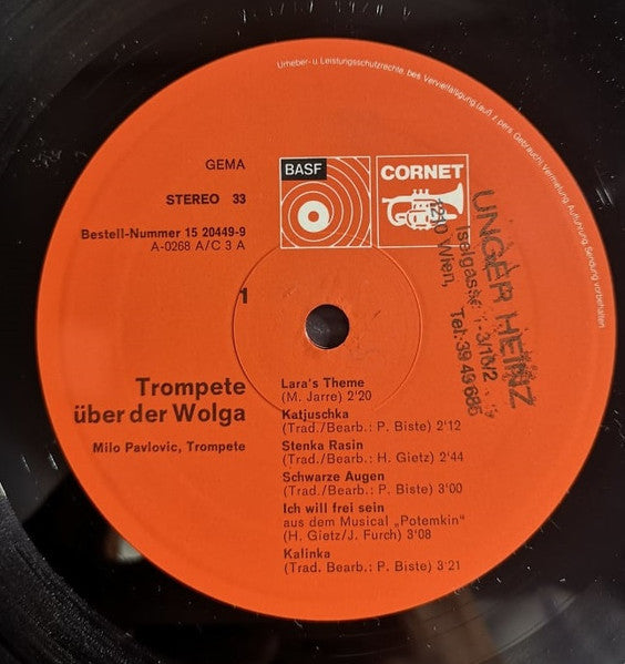 Milo Pavlovic – Trumpete über der Wolga (LP) 41633