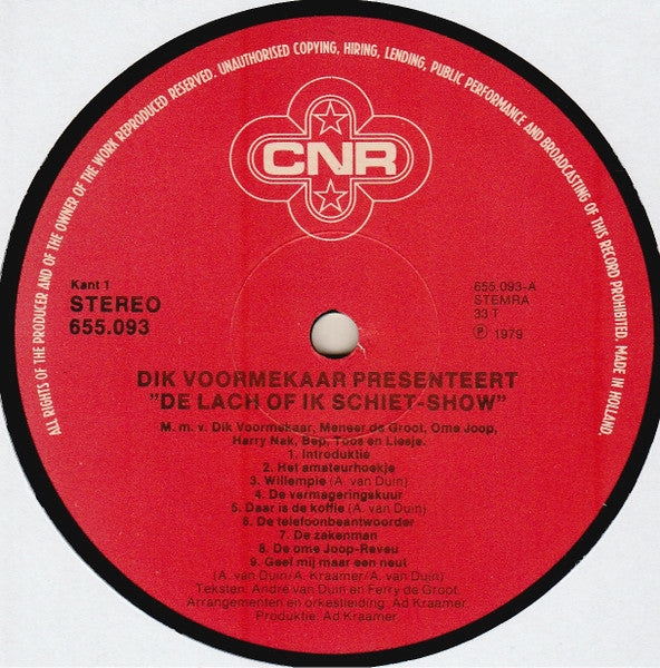 Dik Voormekaar – Präsentiert … The Laugh Or I’ll Shoot Show (LP) 49379 (B)