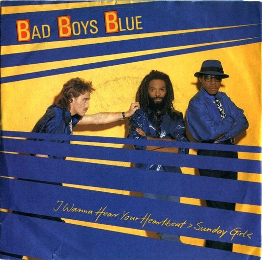 Bad Boys Blue - I Wanna Hear Your Heartbeat 39671 Vinyl Singles Vinyl Goed / Hoes Goed