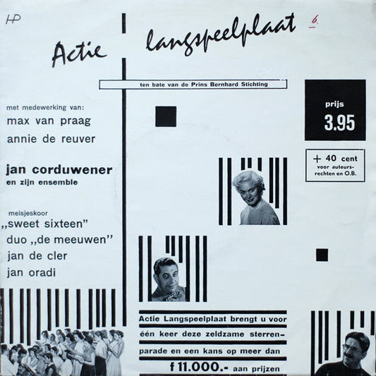 Various - Actie Langspeelplaat (10") Vinyl LP 10" Vinyl Goed / Hoes Goed