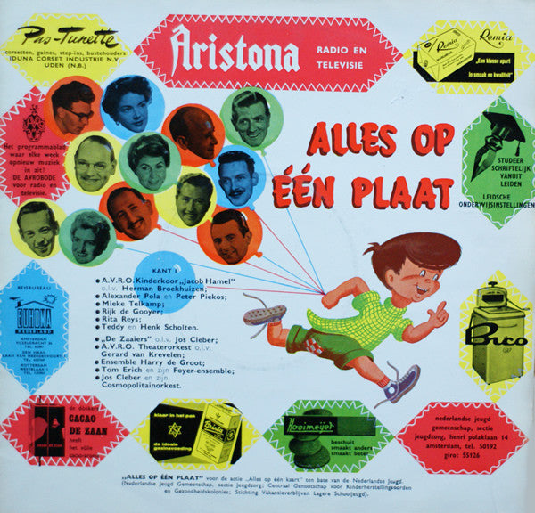 Various - Alles Op Een Plaat (10") 50516 Vinyl LP 10" Vinyl Goed / Hoes Goed
