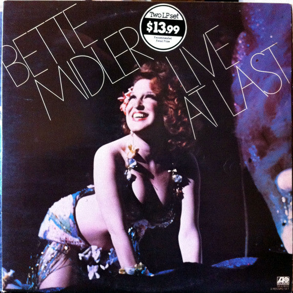 Bette Midler - Live At Last (LP) 45021 Vinyl LP Dubbel Vinyl Goed / Hoes Goed