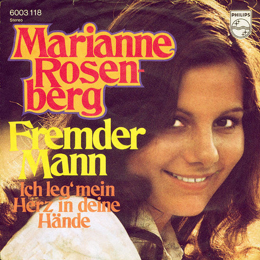 Marianne Rosenberg - Fremder Mann 36938 Vinyl Singles Vinyl Goed / Hoes Goed