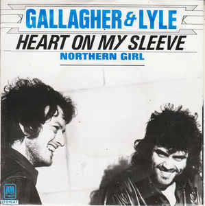 Gallagher & Lyle - Heart On My Sleeve Vinyl Singles Vinyl Zeer Goed / Hoesje Goed "VINYLSINGLES.NL"