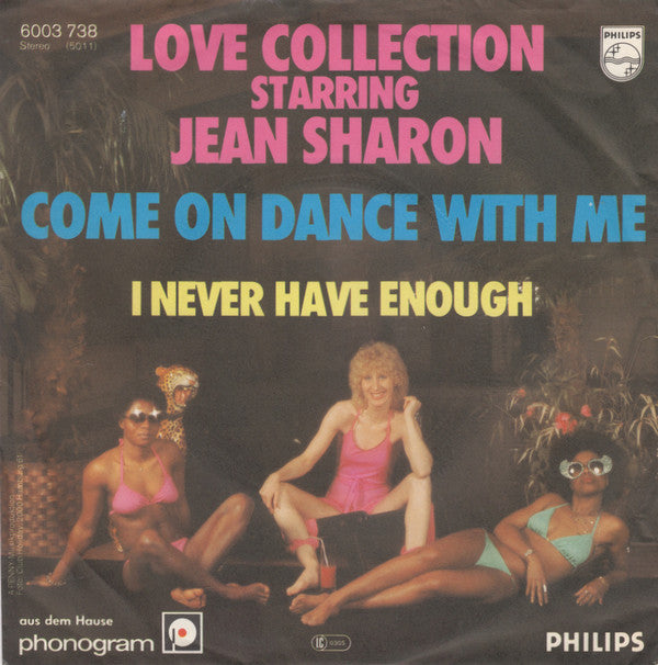 Love Collection Starring Jean Sharon - Come On Dance With Me 24669 Vinyl Singles Vinyl Goed / Hoes Goed