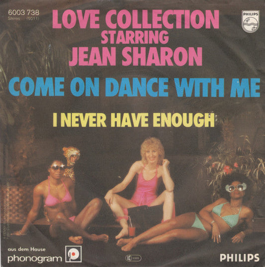 Love Collection Starring Jean Sharon - Come On Dance With Me 24669 Vinyl Singles Vinyl Goed / Hoes Goed
