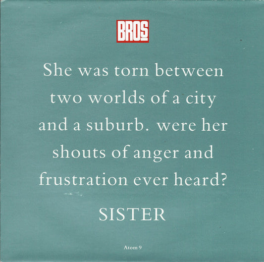 Bros - Sister 26923 Vinyl Singles Vinyl Goed / Hoes Goed