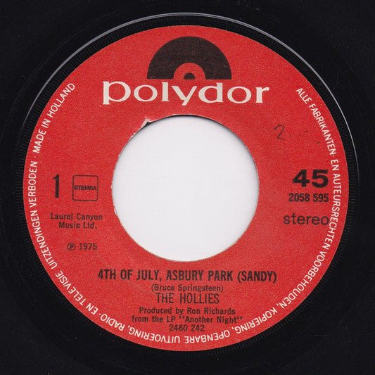 Hollies - Sandy 38720 Vinyl Singles Vinyl Goed / Hoes Generic