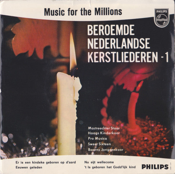 Various - Beroemde Nederlandse Kerstliederen 13915 Vinyl Singles EP Vinyl Goed / Hoes Goed