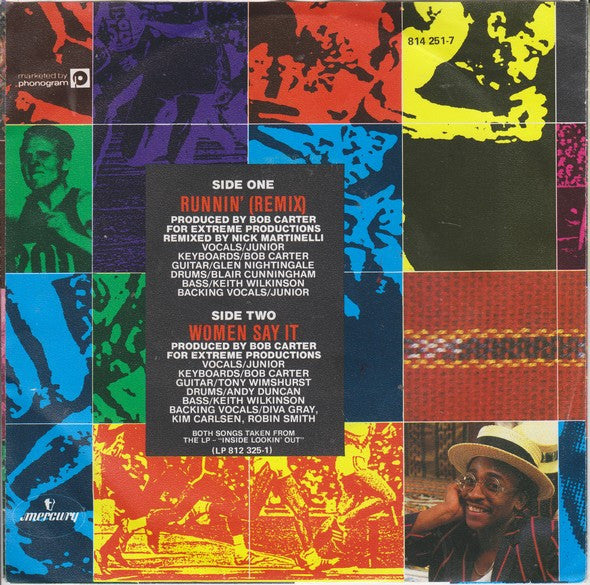 Junior - Runnin' (Remix) 21791 Vinyl Singles Vinyl Goed / Hoes Goed