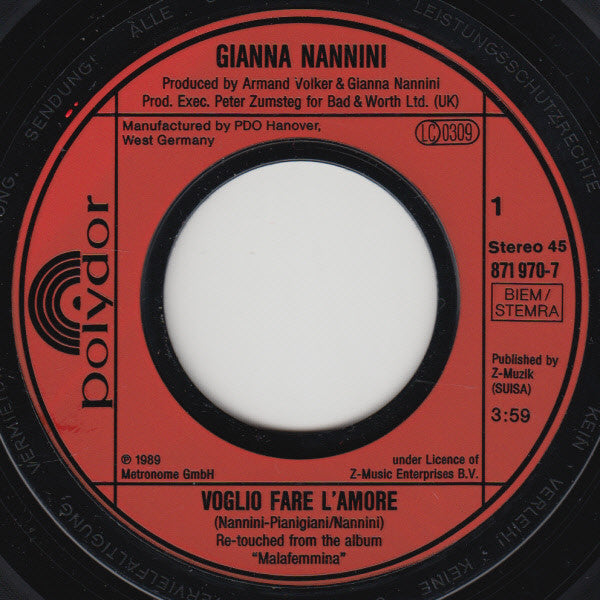 Gianna Nannini - Voglio Fare L'amore 12575