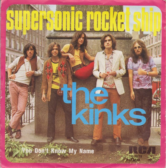 Kinks - Supersonic Rocket Ship 38437 Vinyl Singles Vinyl Goed / Hoes Goed