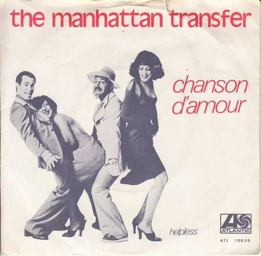 Manhattan Transfer - Chanson D'Amour 12999 Vinyl Singles Vinyl Goed / Hoes Goed
