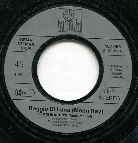 Raggio Di Luna (Mondstrahl) – Comanchero 28807