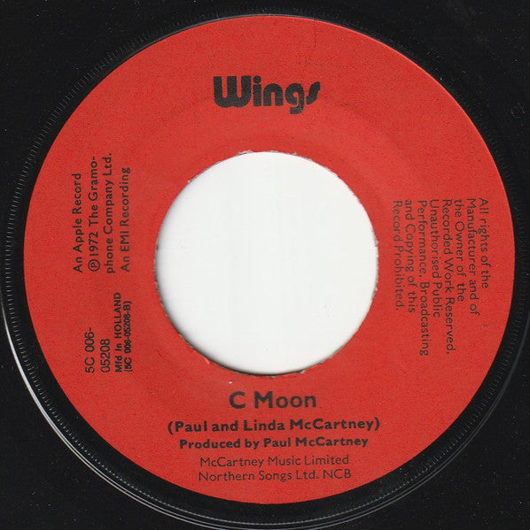 Wings - Hi, Hi, Hi 37380 Vinyl Singles Vinyl Goed / Hoes Generic
