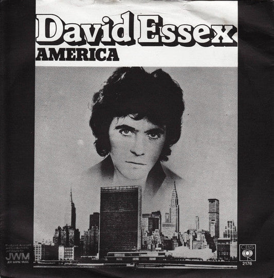 David Essex - America 38815 Vinyl Singles Vinyl Goed / Hoes Goed