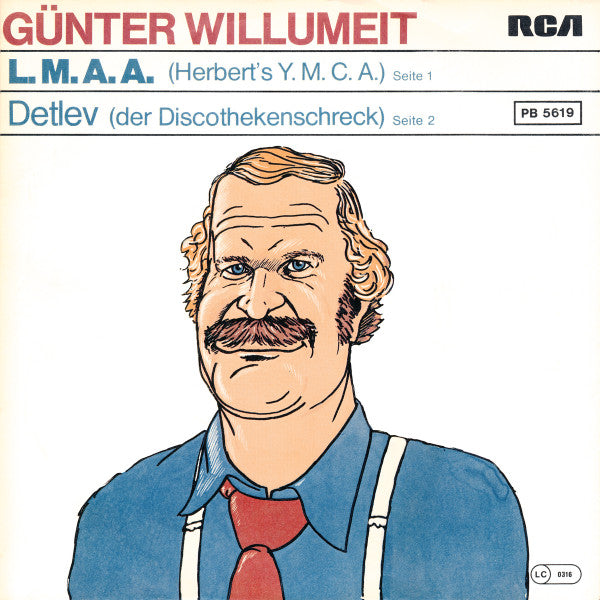 Gunter Willumeit - L.M.A.A. 14635 Vinyl Singles Vinyl Goed / Hoes Goed