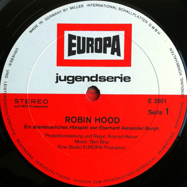 Eberhard Alexander-Burgh - Robin Hood (LP) 41418