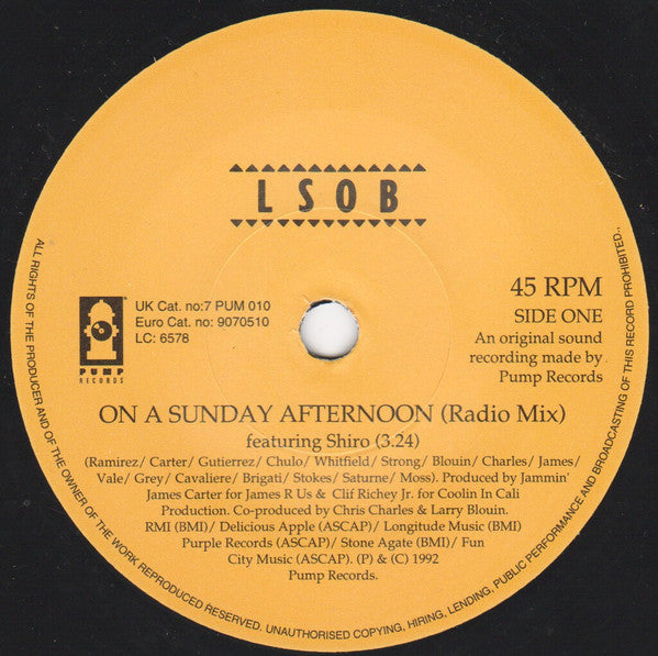 A Lighter Shade Of Brown - On A Sunday Afternoon 30489 Vinyl Singles Vinyl Goed / Hoes Goed