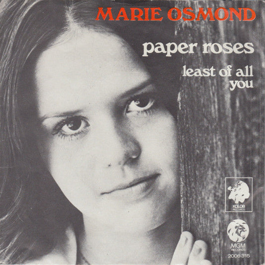 Marie Osmond - Paper Roses 15268 Vinyl Singles Vinyl Goed / Hoes Goed
