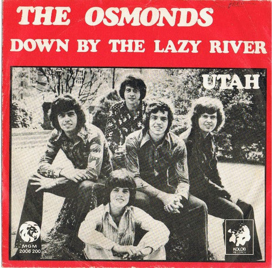 Osmonds - Down By The Lazy River 42772 vinylsingle Vinyl Goed / Hoes Goed