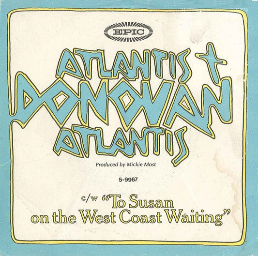Donovan - Atlantis 37387 Vinyl Singles Vinyl Goed / Hoes Goed