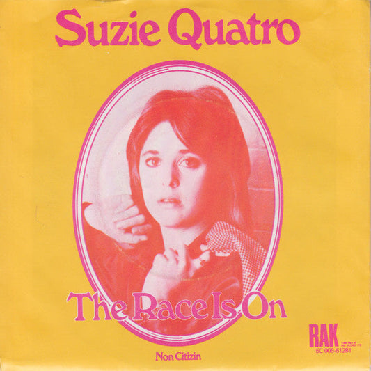 Suzi Quatro - The Race Is On 32713 Vinyl Singles Vinyl Goed / Hoes Goed