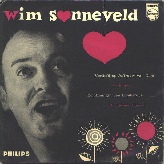 Wim Sonneveld - Verliefd Op Juffrouw Van Dam 42780b vinylsingle Vinyl Goed / Hoes Goed