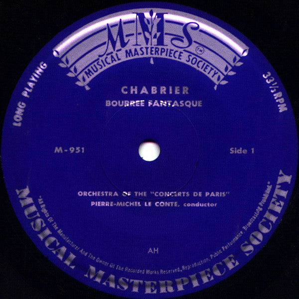 Chabrier - Slawischer Tanz 6307 Nr. ????