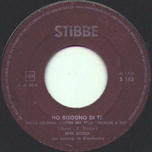 Nini Rosso - Il Silenzio 39824 Vinyl Singles Vinyl Goed / Hoes Generic