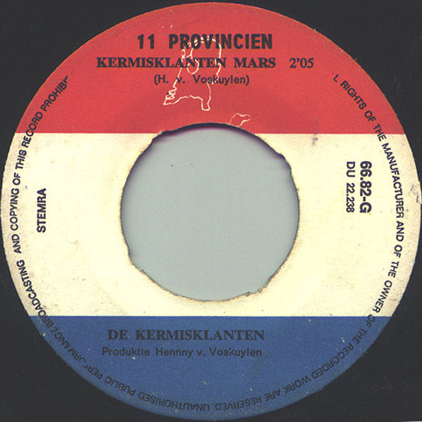 Kermisklanten - Arsène Lupin 39300 Vinyl Singles Vinyl Goed / Hoes Generic