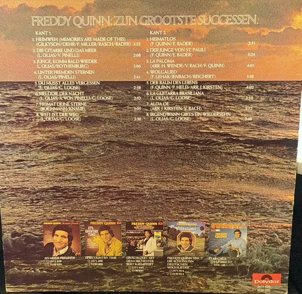 Freddy Quinn - Zijn Grootste Successen (LP) 43978 Vinyl LP Vinyl Goed / Hoes Goed