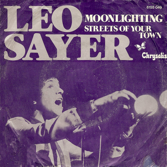 Leo Sayer - Moonlighting 33905 Vinyl Singles Vinyl Goed / Hoes Goed