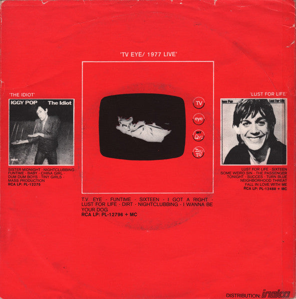 Iggy Pop - Some Weird Sin 17390 Vinyl Singles Vinyl Goed / Hoes Goed