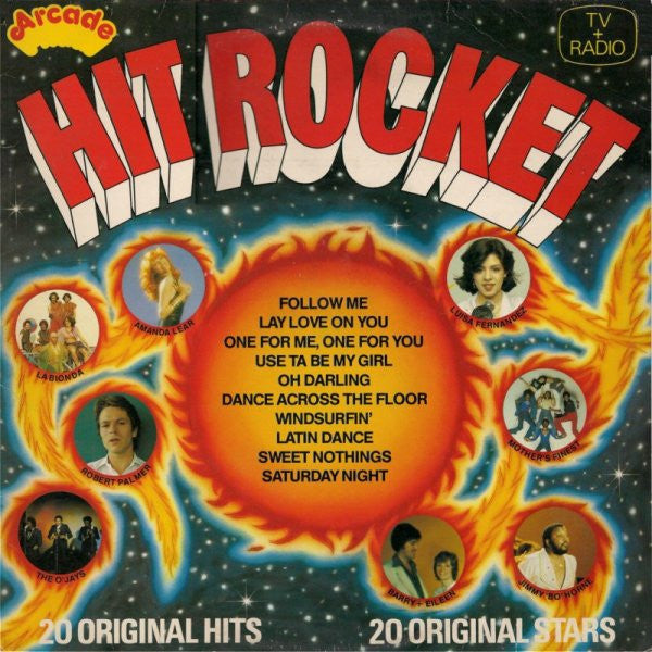 Various - Hit Rocket (LP) 43746 Vinyl LP Vinyl Goed / Hoes Goed