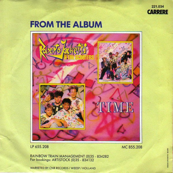 Roberto Jacketti & The Scooters - Make Me Cry 34300 Vinyl Singles Vinyl Goed / Hoes Goed